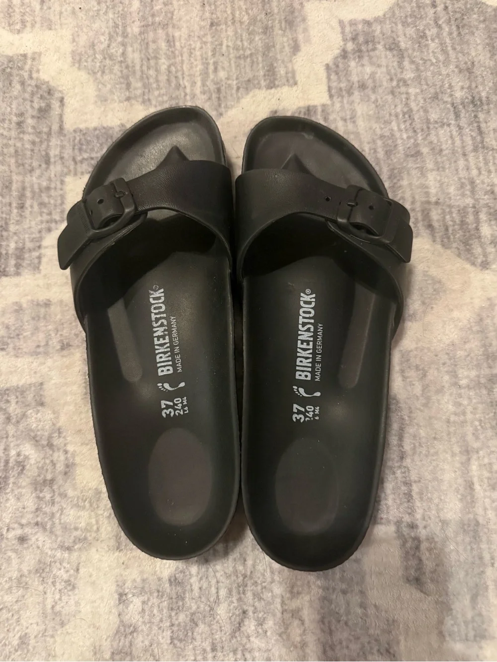 Birkenstock Madrid EVA Slide Sandals - Black